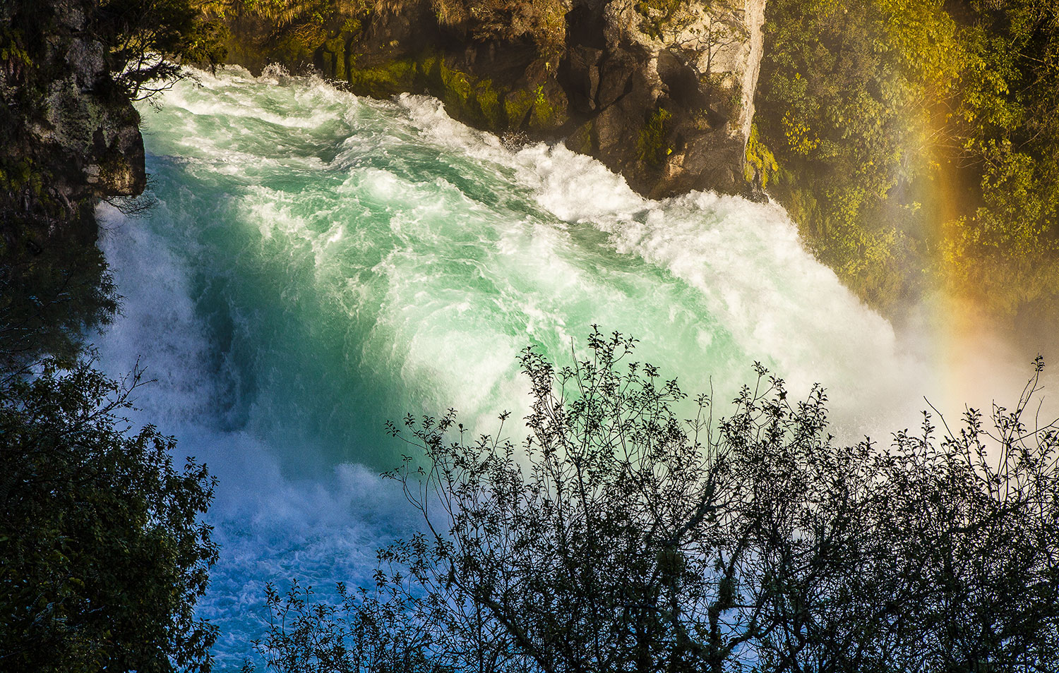 Huka Falls, Taupo District, New Zealand