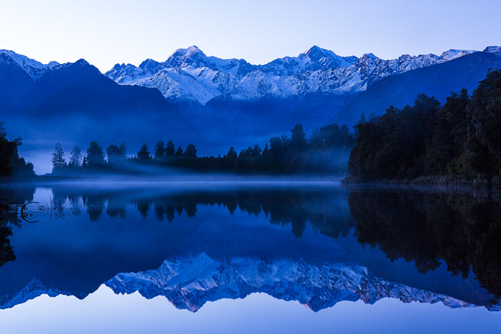 Lake Matheson, The West Coast, New Zealand