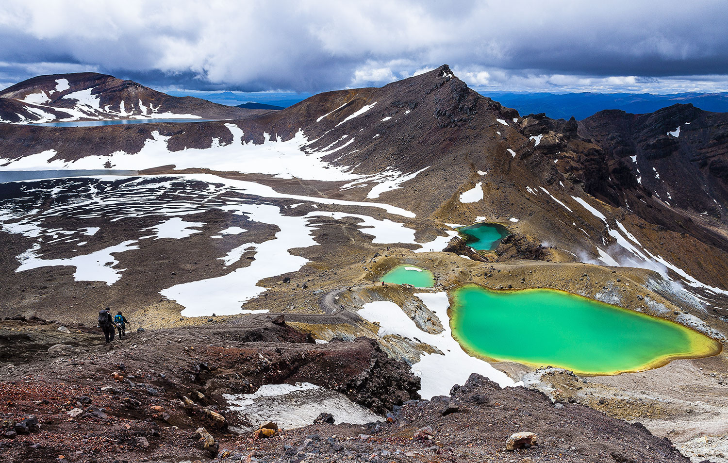 Tongariro Alpine Crossing, Tongariro National Park, New Zealand